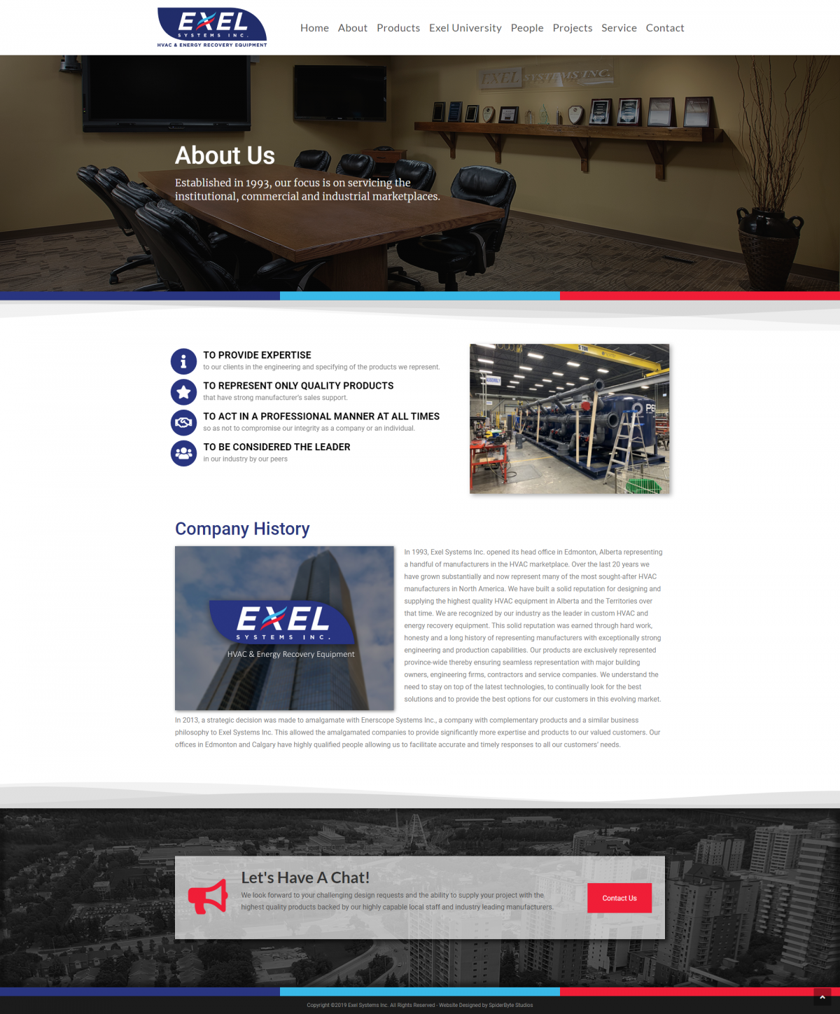 About Us Page