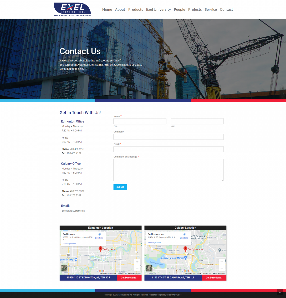 Contact Page
